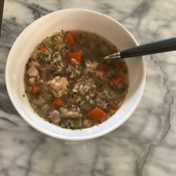 Wild Rice and Turkey Soup