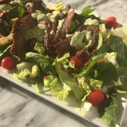 Steak Salad with Creamy Cilantro Dressing